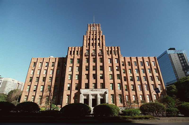 同盟が解放し、時事通信社と共同通信が誕生した市政会館（東京都千代田区日比谷公園）